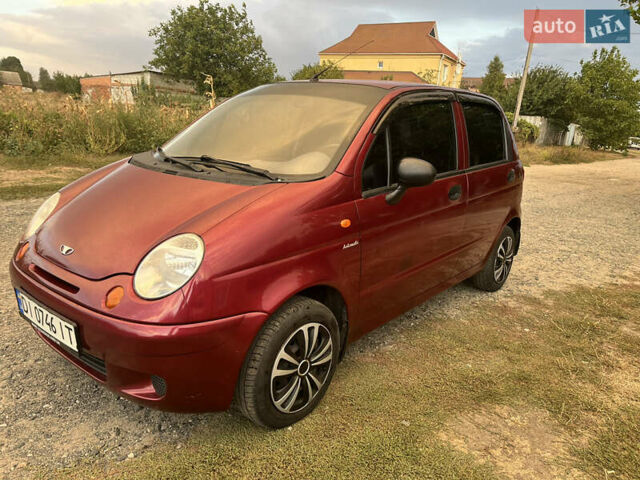 Красный Дэу Матиз, объемом двигателя 0.8 л и пробегом 85 тыс. км за 3500 $, фото 7 на Automoto.ua