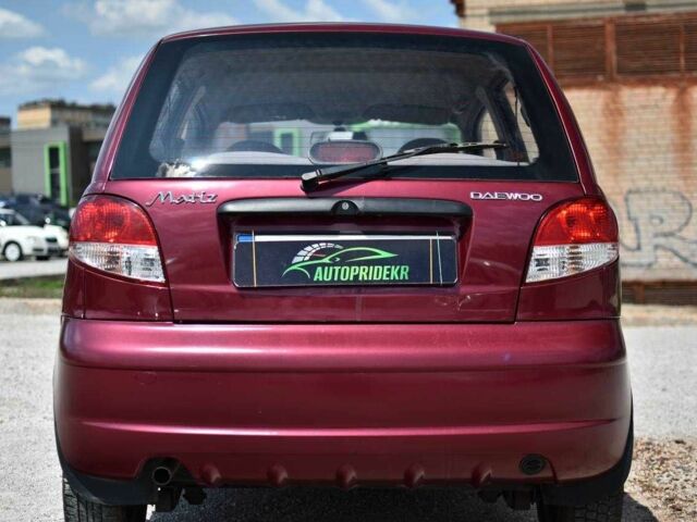 Красный Дэу Матиз, объемом двигателя 0.8 л и пробегом 93 тыс. км за 2950 $, фото 3 на Automoto.ua