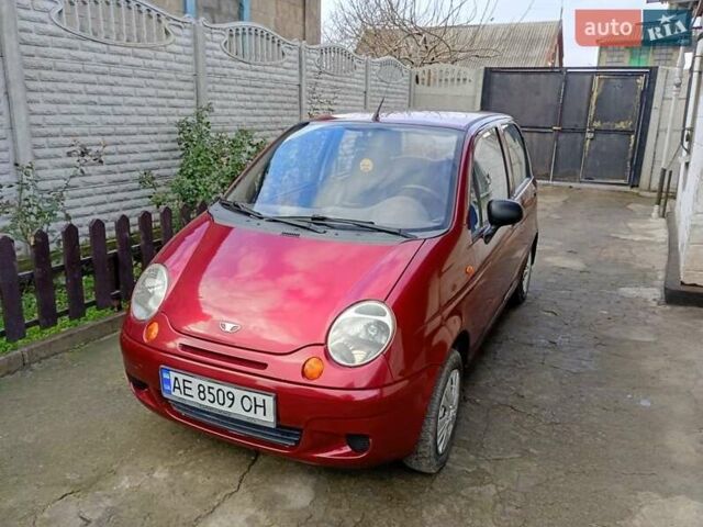 Красный Дэу Матиз, объемом двигателя 8 л и пробегом 60 тыс. км за 2500 $, фото 7 на Automoto.ua