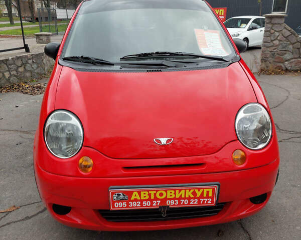 Красный Дэу Матиз, объемом двигателя 0.8 л и пробегом 88 тыс. км за 2700 $, фото 10 на Automoto.ua
