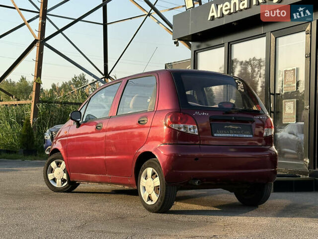 Красный Дэу Матиз, объемом двигателя 0.8 л и пробегом 112 тыс. км за 3500 $, фото 4 на Automoto.ua