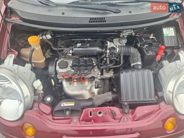 Красный Дэу Матиз, объемом двигателя 0.8 л и пробегом 58 тыс. км за 3200 $, фото 40 на Automoto.ua