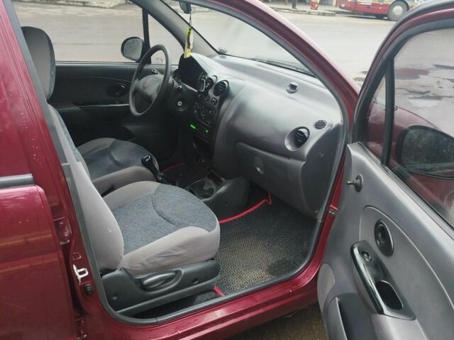 Червоний Деу Матіз, об'ємом двигуна 0.8 л та пробігом 58 тис. км за 2900 $, фото 4 на Automoto.ua