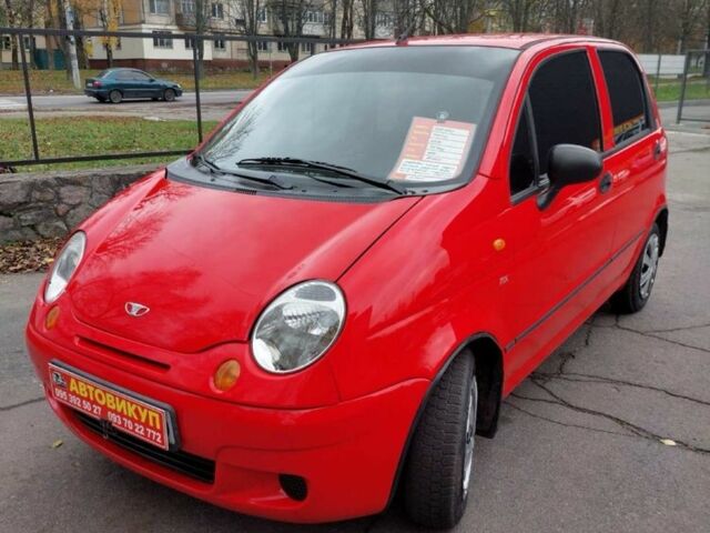 Красный Дэу Матиз, объемом двигателя 0 л и пробегом 88 тыс. км за 2700 $, фото 3 на Automoto.ua