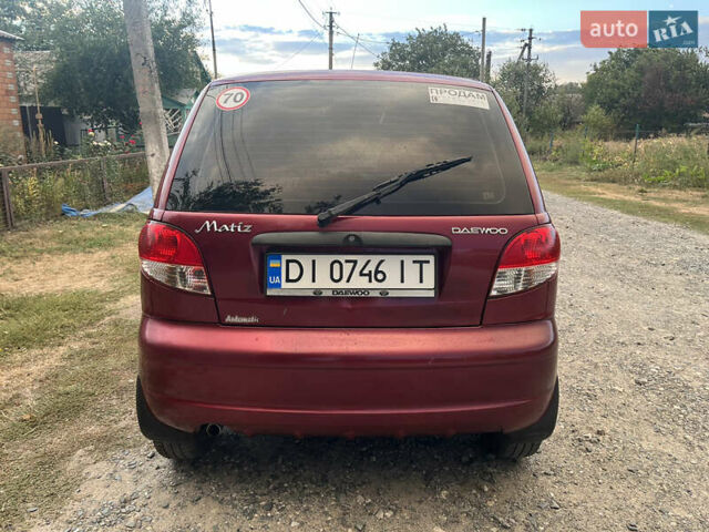Красный Дэу Матиз, объемом двигателя 0.8 л и пробегом 85 тыс. км за 3500 $, фото 4 на Automoto.ua