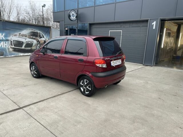 Красный Дэу Матиз, объемом двигателя 0.8 л и пробегом 89 тыс. км за 2200 $, фото 3 на Automoto.ua