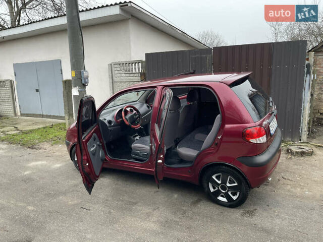 Красный Дэу Матиз, объемом двигателя 0.8 л и пробегом 89 тыс. км за 2200 $, фото 7 на Automoto.ua