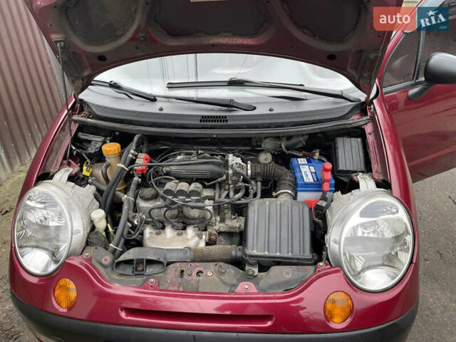 Красный Дэу Матиз, объемом двигателя 0.8 л и пробегом 89 тыс. км за 2200 $, фото 5 на Automoto.ua