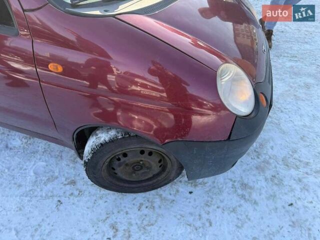 Червоний Деу Матіз, об'ємом двигуна 0.8 л та пробігом 122 тис. км за 2600 $, фото 2 на Automoto.ua