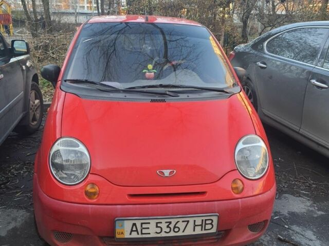 Красный Дэу Матиз, объемом двигателя 8 л и пробегом 155 тыс. км за 2053 $, фото 7 на Automoto.ua