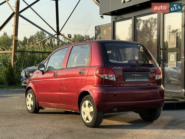 Красный Дэу Матиз, объемом двигателя 0.8 л и пробегом 112 тыс. км за 3500 $, фото 12 на Automoto.ua