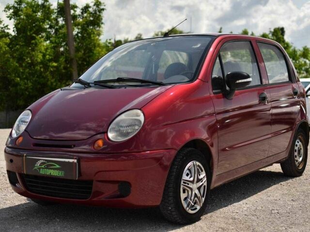 Красный Дэу Матиз, объемом двигателя 0.8 л и пробегом 93 тыс. км за 2950 $, фото 5 на Automoto.ua