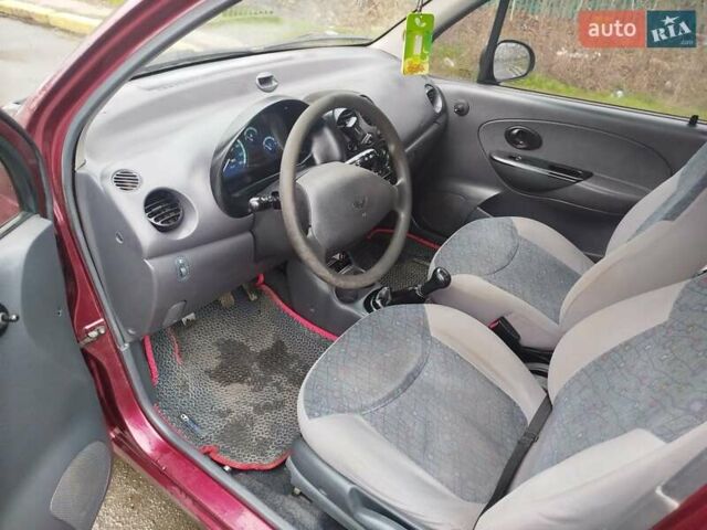 Червоний Деу Матіз, об'ємом двигуна 0.8 л та пробігом 58 тис. км за 2900 $, фото 5 на Automoto.ua