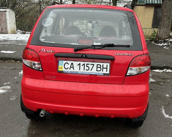 Красный Дэу Матиз, объемом двигателя 0.8 л и пробегом 60 тыс. км за 3200 $, фото 2 на Automoto.ua