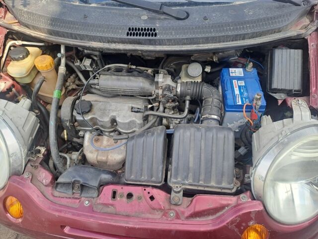 Червоний Деу Матіз, об'ємом двигуна 0.8 л та пробігом 86 тис. км за 3994 $, фото 1 на Automoto.ua