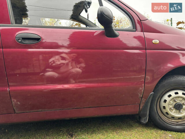 Красный Дэу Матиз, объемом двигателя 0.8 л и пробегом 91 тыс. км за 1900 $, фото 11 на Automoto.ua