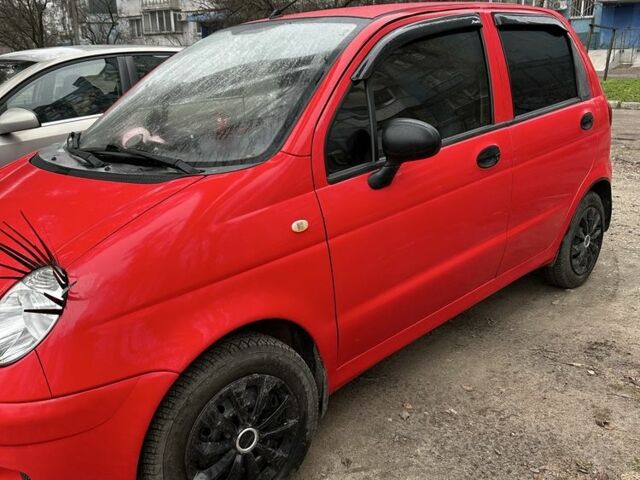 Красный Дэу Матиз, объемом двигателя 0.8 л и пробегом 46 тыс. км за 3309 $, фото 2 на Automoto.ua