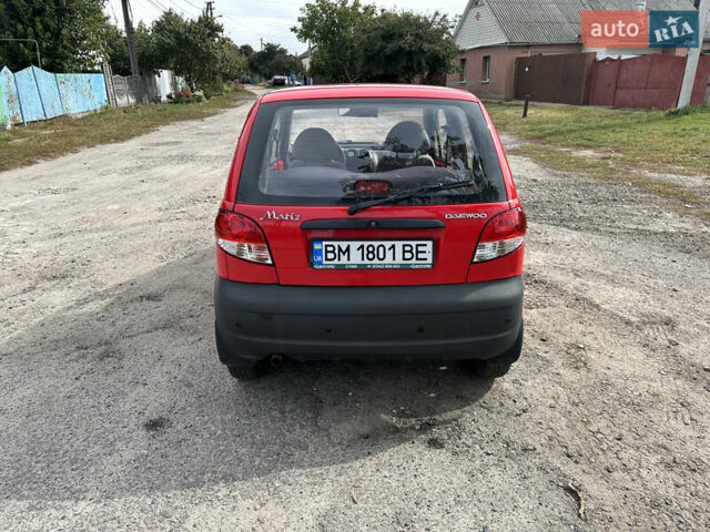 Червоний Деу Матіз, об'ємом двигуна 0.8 л та пробігом 23 тис. км за 3500 $, фото 5 на Automoto.ua