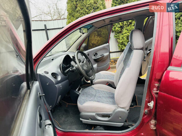 Червоний Деу Матіз, об'ємом двигуна 0.8 л та пробігом 45 тис. км за 4700 $, фото 11 на Automoto.ua