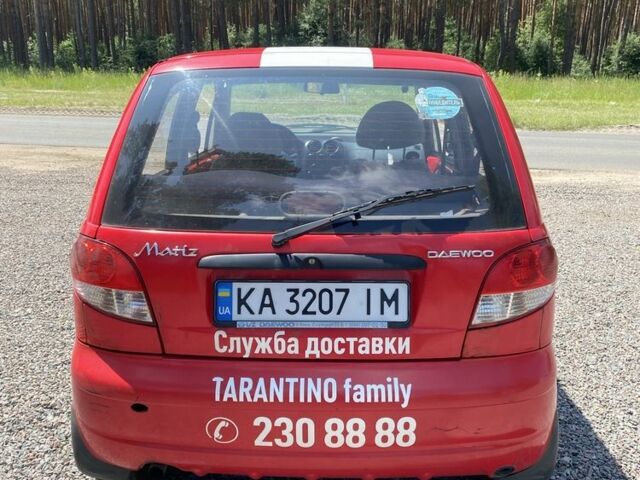 Красный Дэу Матиз, объемом двигателя 0.8 л и пробегом 255 тыс. км за 1450 $, фото 6 на Automoto.ua