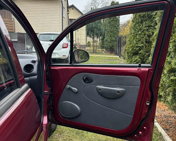 Красный Дэу Матиз, объемом двигателя 0.8 л и пробегом 91 тыс. км за 1900 $, фото 21 на Automoto.ua