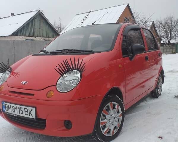 Красный Дэу Матиз, объемом двигателя 0.8 л и пробегом 21 тыс. км за 3200 $, фото 3 на Automoto.ua
