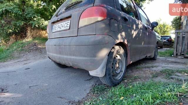 Красный Дэу Матиз, объемом двигателя 0.8 л и пробегом 190 тыс. км за 1800 $, фото 9 на Automoto.ua