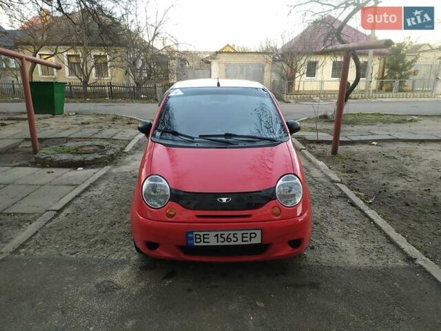 Красный Дэу Матиз, объемом двигателя 0.8 л и пробегом 116 тыс. км за 2800 $, фото 2 на Automoto.ua