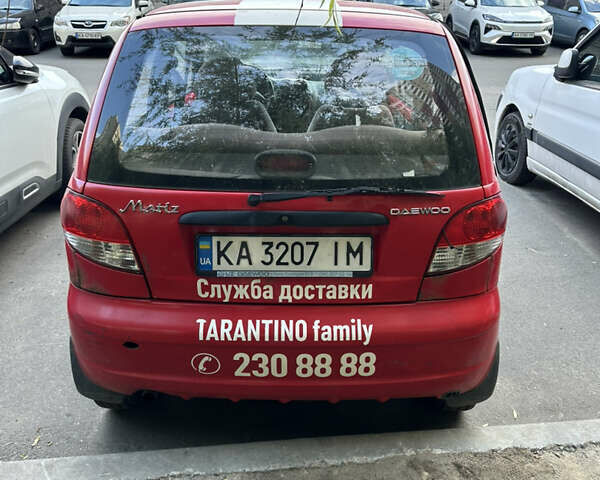 Красный Дэу Матиз, объемом двигателя 0.8 л и пробегом 254 тыс. км за 1500 $, фото 1 на Automoto.ua