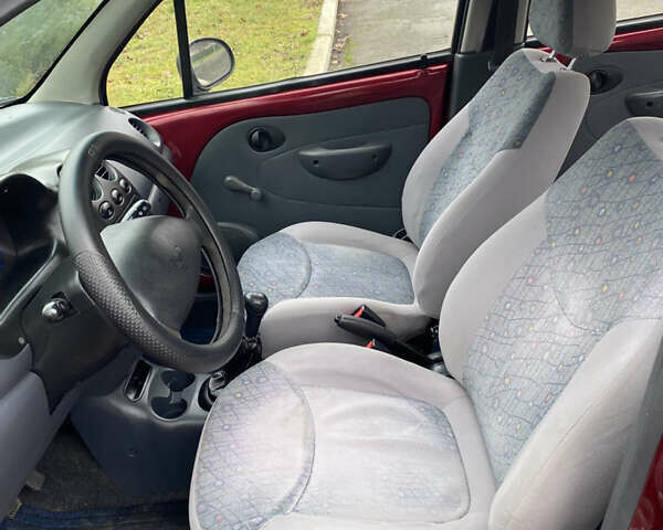 Червоний Деу Матіз, об'ємом двигуна 0.8 л та пробігом 88 тис. км за 2100 $, фото 11 на Automoto.ua