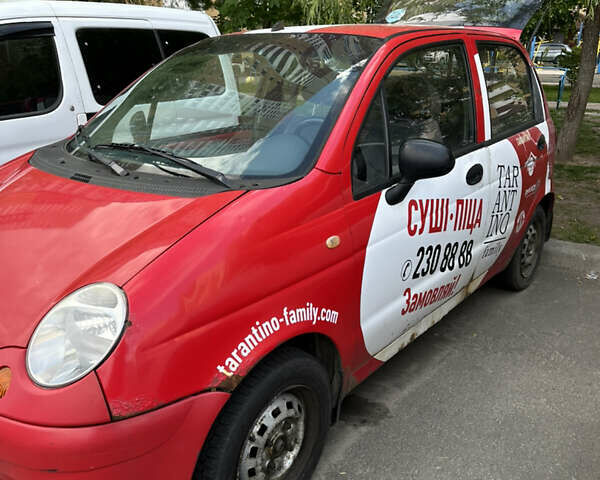 Красный Дэу Матиз, объемом двигателя 0.8 л и пробегом 254 тыс. км за 1500 $, фото 8 на Automoto.ua