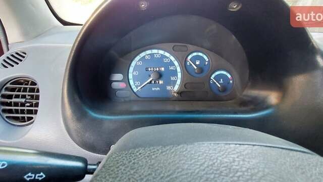 Красный Дэу Матиз, объемом двигателя 0.8 л и пробегом 190 тыс. км за 1800 $, фото 15 на Automoto.ua