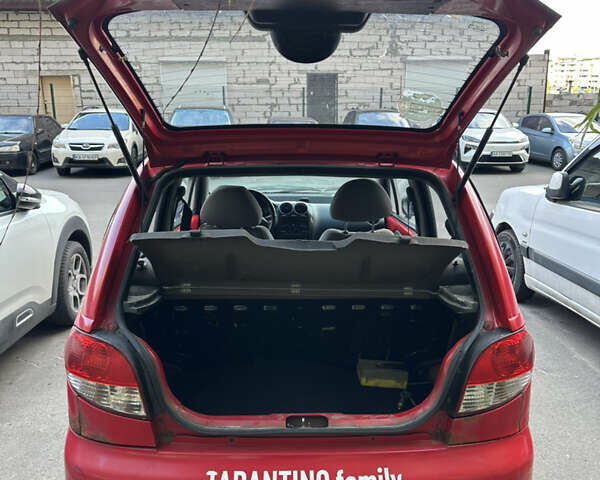 Красный Дэу Матиз, объемом двигателя 0.8 л и пробегом 254 тыс. км за 1500 $, фото 2 на Automoto.ua