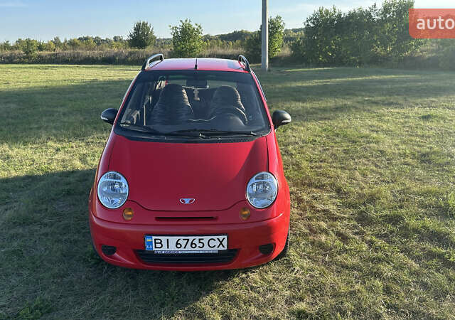 Червоний Деу Матіз, об'ємом двигуна 0.8 л та пробігом 74 тис. км за 3300 $, фото 1 на Automoto.ua