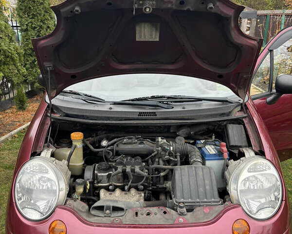 Красный Дэу Матиз, объемом двигателя 0.8 л и пробегом 91 тыс. км за 1900 $, фото 25 на Automoto.ua