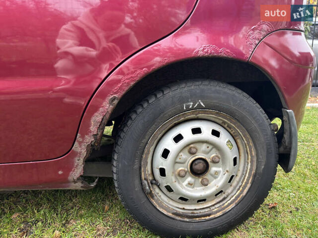 Красный Дэу Матиз, объемом двигателя 0.8 л и пробегом 91 тыс. км за 1900 $, фото 9 на Automoto.ua