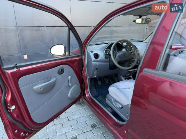 Красный Дэу Матиз, объемом двигателя 0.8 л и пробегом 88 тыс. км за 2699 $, фото 19 на Automoto.ua