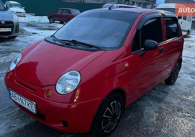 Деу Матіз 2013 у Песчанке на Automoto.ua Червоний Деу Матіз, об'ємом двигуна 0.8 л та пробігом 150 тис. км за 3200 $, фото 1 на Automoto.ua