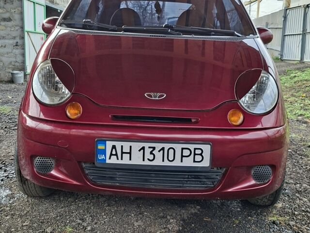 Червоний Деу Матіз, об'ємом двигуна 0.8 л та пробігом 111 тис. км за 3472 $, фото 4 на Automoto.ua