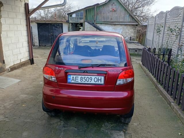 Красный Дэу Матиз, объемом двигателя 8 л и пробегом 60 тыс. км за 2500 $, фото 5 на Automoto.ua