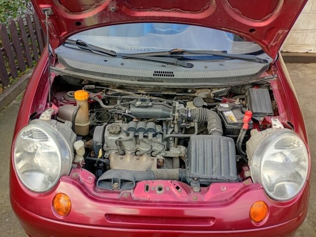 Красный Дэу Матиз, объемом двигателя 8 л и пробегом 60 тыс. км за 2500 $, фото 7 на Automoto.ua