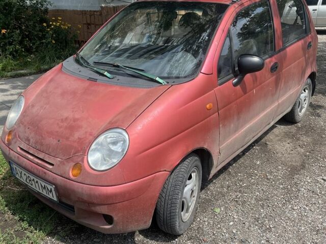 Красный Дэу Матиз, объемом двигателя 0.8 л и пробегом 169 тыс. км за 1850 $, фото 4 на Automoto.ua