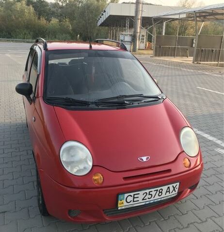 Красный Дэу Матиз, объемом двигателя 1 л и пробегом 1 тыс. км за 1350 $, фото 1 на Automoto.ua