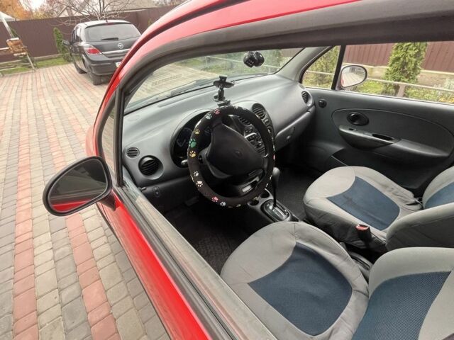 Красный Дэу Матиз, объемом двигателя 0.8 л и пробегом 129 тыс. км за 2650 $, фото 4 на Automoto.ua