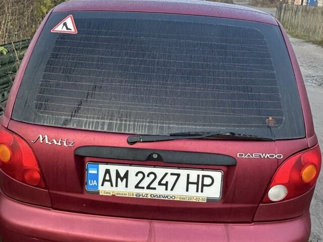 Червоний Деу Матіз, об'ємом двигуна 0.8 л та пробігом 96 тис. км за 2300 $, фото 5 на Automoto.ua