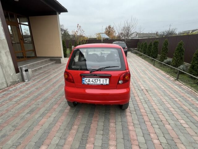 Красный Дэу Матиз, объемом двигателя 0.8 л и пробегом 129 тыс. км за 2650 $, фото 3 на Automoto.ua