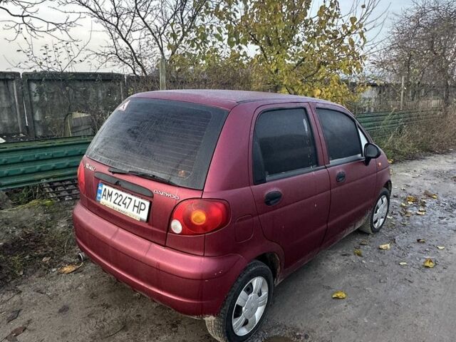 Червоний Деу Матіз, об'ємом двигуна 0.8 л та пробігом 96 тис. км за 2300 $, фото 2 на Automoto.ua
