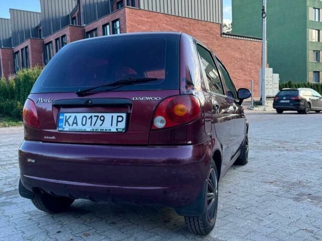 Красный Дэу Матиз, объемом двигателя 0.8 л и пробегом 140 тыс. км за 2800 $, фото 3 на Automoto.ua