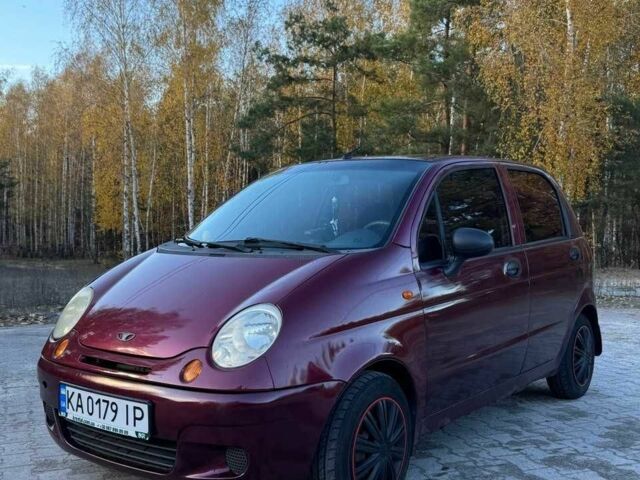 Красный Дэу Матиз, объемом двигателя 0.8 л и пробегом 140 тыс. км за 2800 $, фото 1 на Automoto.ua