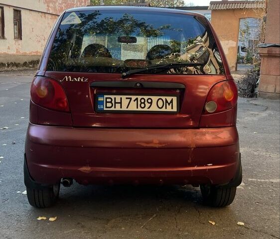 Красный Дэу Матиз, объемом двигателя 0.8 л и пробегом 3 тыс. км за 2000 $, фото 2 на Automoto.ua